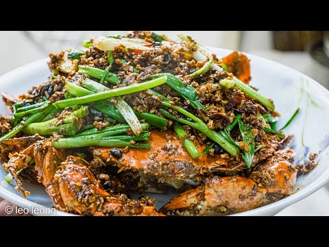 廣東話影片｜避風塘炒蟹｜還原30年前的鵝頸橋風味｜香港名物｜家廚做得到｜炸脆蒜豆豉辣椒｜控制水份｜鮮香爽辣｜100%還原大排檔風味
