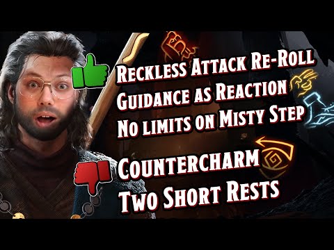 Baldur's Gate 3 Rulings I like and dislike