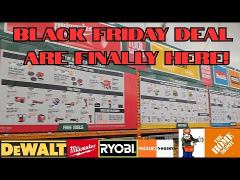 Home Depot Early Black Friday Deals Are Here!