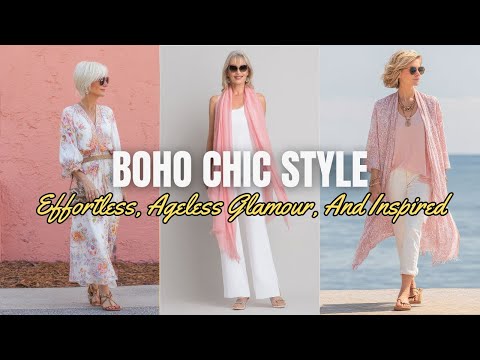 Boho Chic Style: Effortless Summer Fashion, Ageless Glamour, And Inspired Hacks For Women Over Fifty