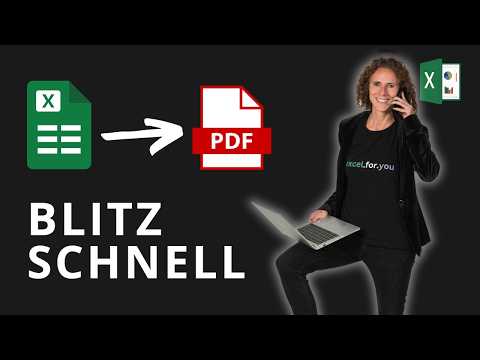 Excel VBA Tabellenblätter als PDF speichern - schnell und einfach