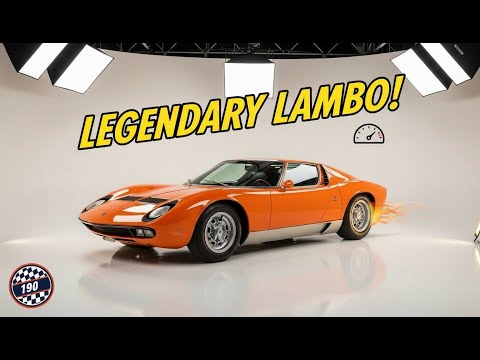 Was The Miura The Most Beautiful Car Ever Designed?