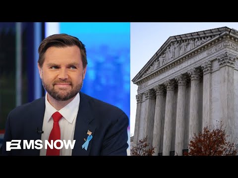 JD Vance’s Supreme Court SHOWDOWN could upend midterm campaign finance rules