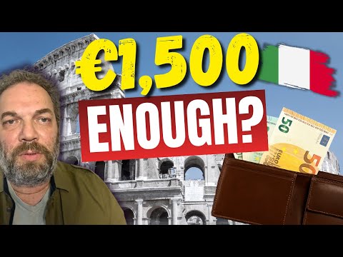 Can You REALLY Live in Italy on €1,500 a Month in 2026?
