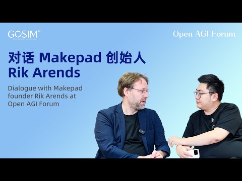 Makepad Founder Rik Arends: Empowering High-Performance UI Development with AI | Open AGI Forum