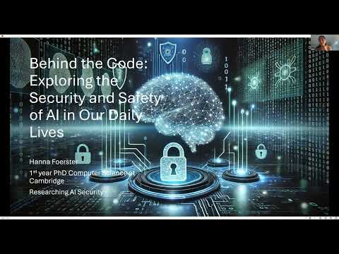 Exploring the Security and Safety of AI (WiCS seminar week 1)