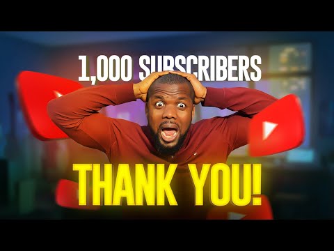 We Hit 1,000 Subscribers - Amazing!!!