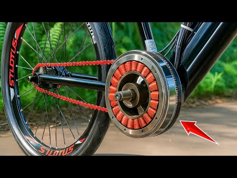 I INSTALLED A SPECIAL ENGINE ON MY BICYCLE! It amazed everyone.