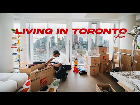 Moving Into My New Downtown Toronto Apartment (Living Alone)