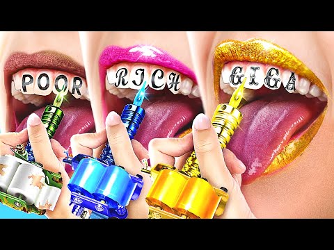 Тату колледж! Бедный vs богатый vs гига богатый тату-мастер!