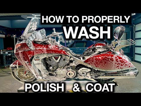 How To Detail A Motorcycle: Cleaning My Neighbor’s Bike Step By Step!