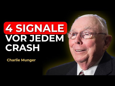 Charlie Munger: Diese 6 Signale erscheinen 6 Monate vor jedem großen Crash