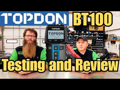 Testing Topdon's Best Selling Battery Tester: The BT100