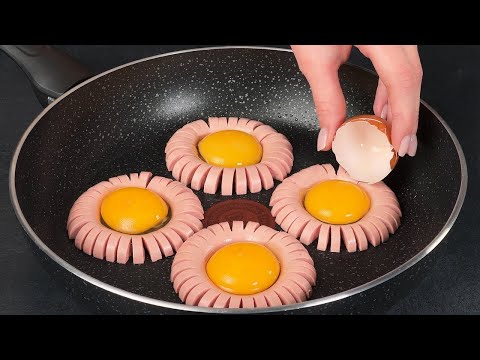 Einfaches und leckeres Rezept! Nur Würstchen und Eier! Ich mache das für jede Party!