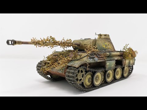 PANTHER sd kfz 171 ausf A mit Zimmerit scale 1:35 von DAS WERK und AK-INTERACTIVE
