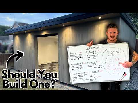 Finishing My Garden Room Workshop BUT How Much Has it Cost Me?