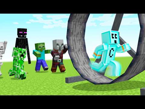 Minecraft but you CAN'T. STOP. RUNNING