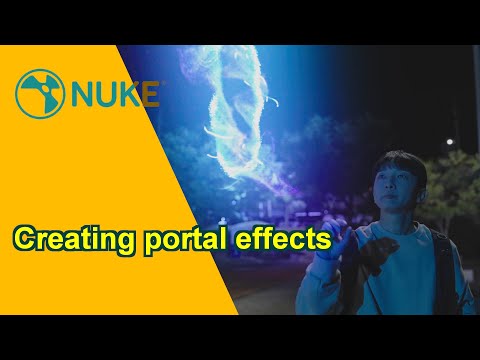 [NUKE] Creating portal effects : 포털 효과 만들기