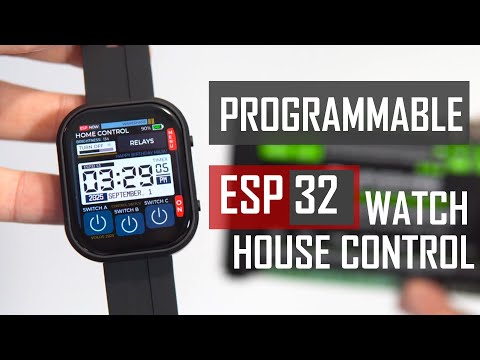 ESP32 + Smartwatch = Smart Home Control!