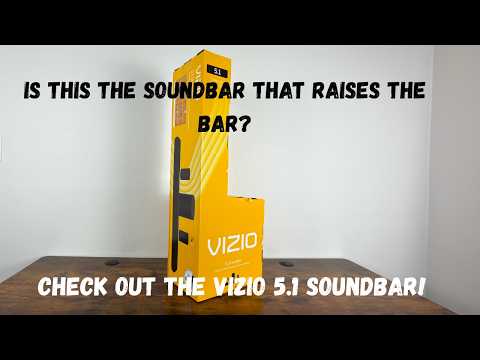 Transform Your Home Theater With Vizio 5.1 Soundbar for Immersive Surround Sound