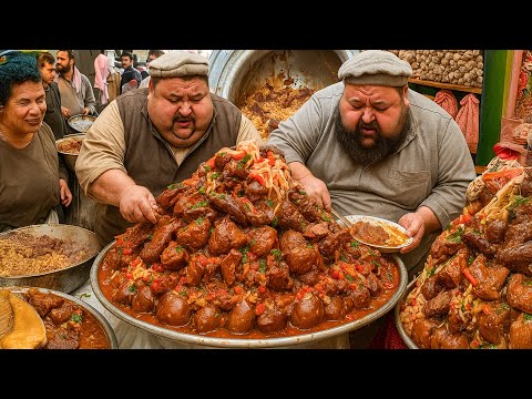 Afghanistan most Famous Street food | Kabuli pulao | Biryani | Roasted chicken | Street food