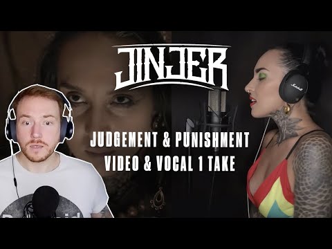 REACTING to JINJER (Judgement & Punishment) Video and Vocal 1 Take 🎤🔥🤘