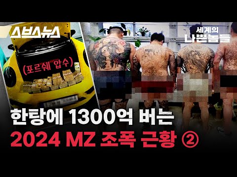 경찰학부 교수가 말하는 MZ조폭을 유독 잡기 힘든 이유 [세계의 나쁜놈들 : MZ 조폭中편 | 염건웅 유원대 경찰학과 교수ㅣ스브스뉴스ㅣ인덕션]