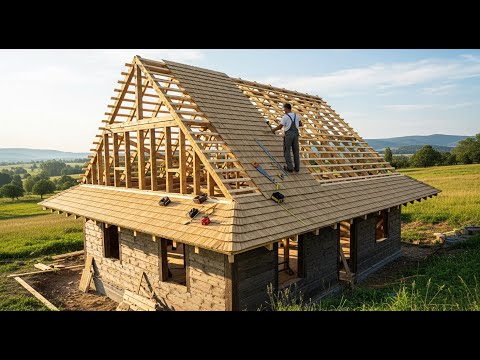 From Wilderness to Home – A Man’s One-Year Challenge Building His Own Log Cabin