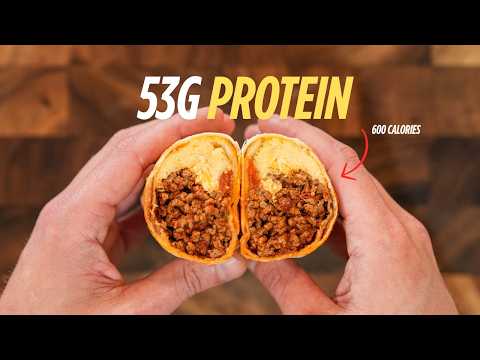 This HIGH PROTEIN Breakfast Burrito Will Change Your Morning Forever!