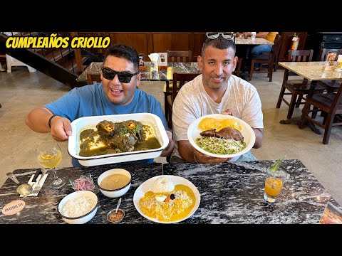 🎉 Celebramos el cumpleaños de Manuelex comiendo COMIDA CRIOLLA BRUTAL | Sorpresa total