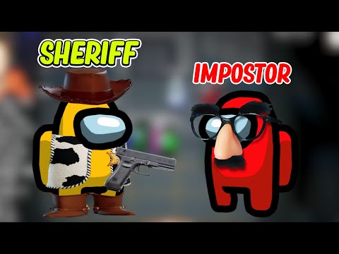 Amazing *New* SHERIFF MOD in Among Us