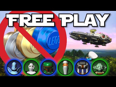 How Many Studs Do You Have to Touch to Beat Lego Star Wars: TCS in Free Play Mode?