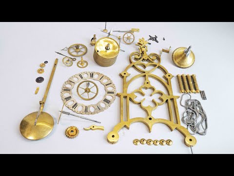 READ Repairs #006 Fusee driven mantel clock with a skeletonized movement frame 2023_12_26