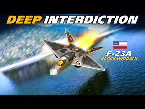 Behind Enemy Lines | F-23A Better Than The F-22 Raptor ? - Digital Combat Simulator | DCS |
