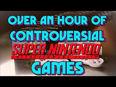 Over an Hour of Controversial SNES Games