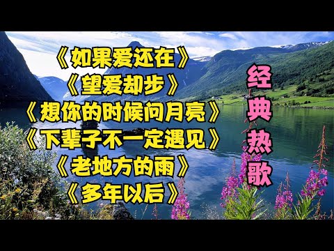 如果爱还在  望爱却步  想你的时候问月亮  下辈子不一定遇见》