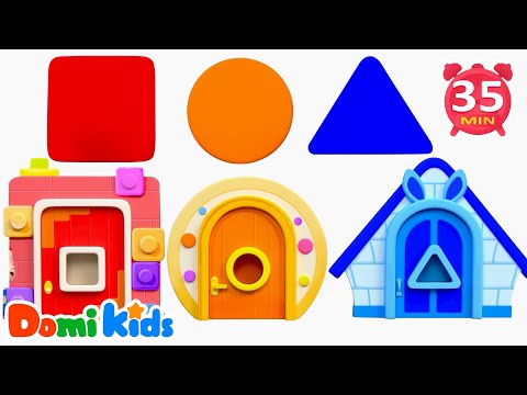 神奇的門🚪✨ | 探索神奇門的秘密 | 寶寶邏輯認知 | 幼兒啟蒙遊戲 | 親子互動兒歌🎶 | 寶貝多米