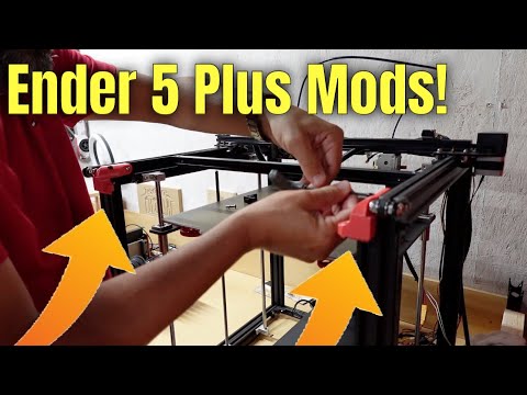 My Creality Ender 5 Plus Blew Up! But I Made It BETTER! Mods and More!