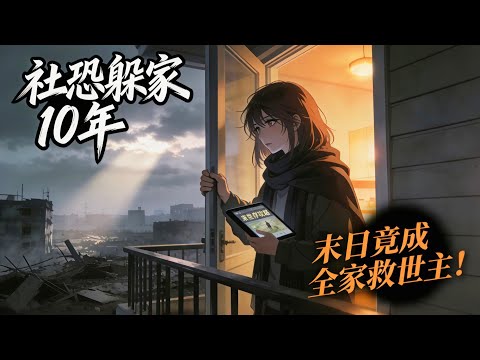 【末世完結爽文】重度社恐躲家 10 年，憑千本末日小說帶爸媽建堡壘，屠殺變異體逆襲成基地大佬！🔥# 末世 #社恐 #逆襲 #爽文 #喪屍 #小說推薦 #novel #有聲小說#有聲書