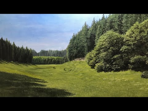 How To Paint Misty Landscape Step By Step | # 35