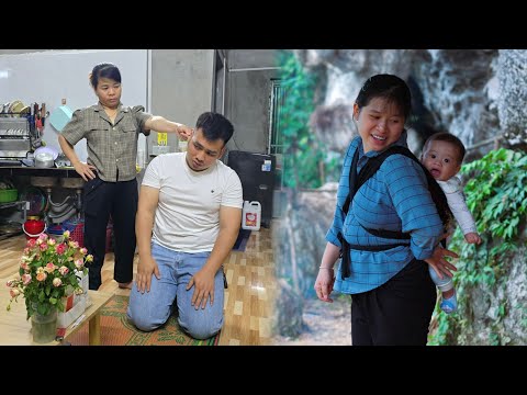 Duong kneels down to beg for forgiveness - Ly upgrades life with baby | Daily Life