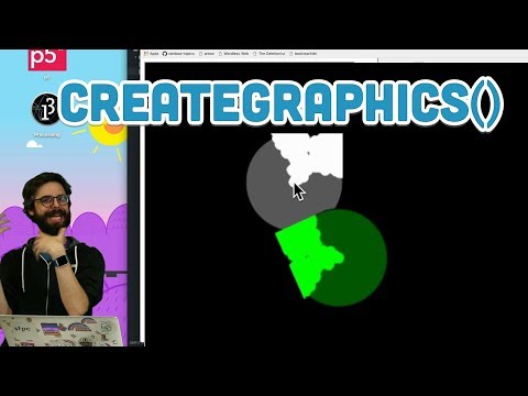 9.23: createGraphics() - p5.js Tutorial