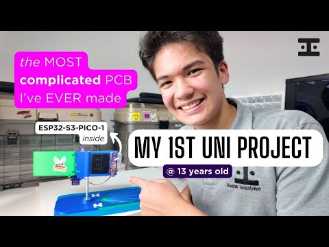 ESP32-S3-PICO Robot Control System | University Mechatronics Project