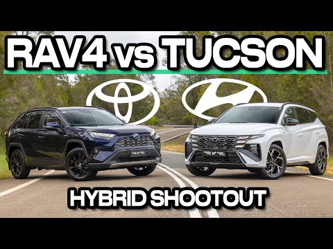 Mid-size hybrid SUV comparo (Toyota RAV4 vs Hyundai Tucson)