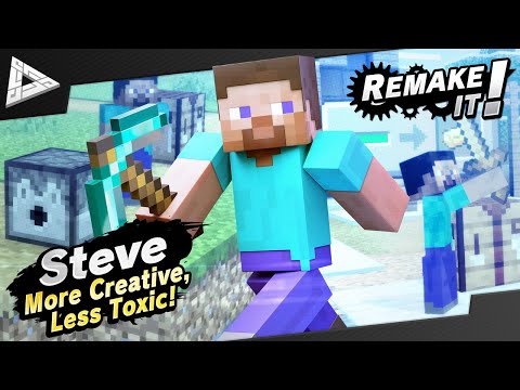 Remake It!  Steve's Smash Moveset