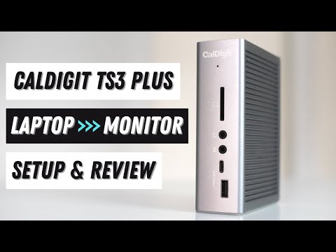 How to Turn Your Laptop Into a Desktop (CalDigit TS3 Plus Setup & Review)