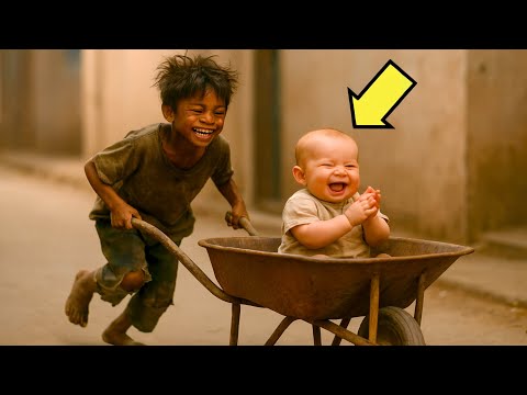 ENFANT DES RUES VOIT LE FILS DU MILLIONNAIRE PLEURER… ET CHANGE SA VIE