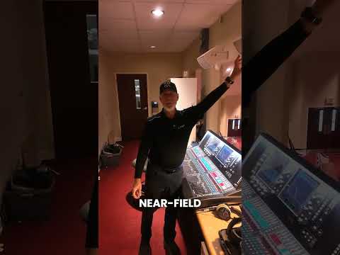 Near-Field Speakers In Front Of House Console #fyp #foryou #CODA #churchAVL #liveaudio