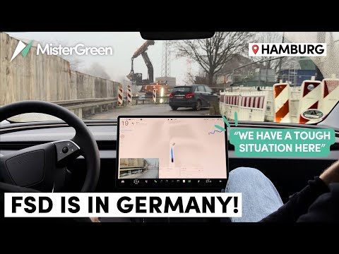 Tesla FSD in Germany: Tough Situation Test!