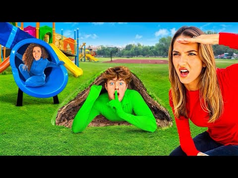 I Learned Extreme Camouflage in One Color!